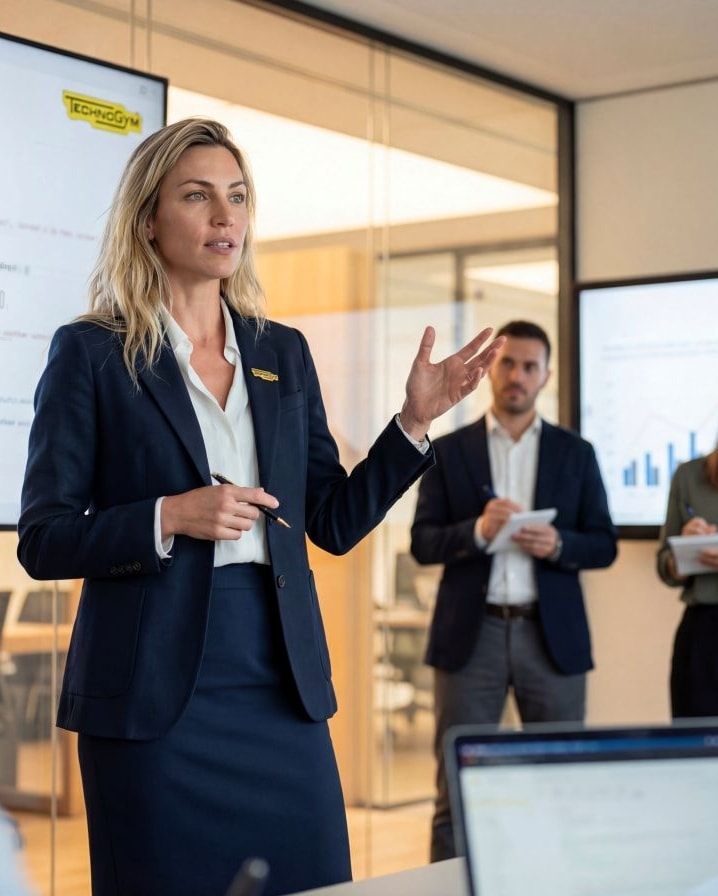 Un'immagine della Technogym school (courtesy Technogym)