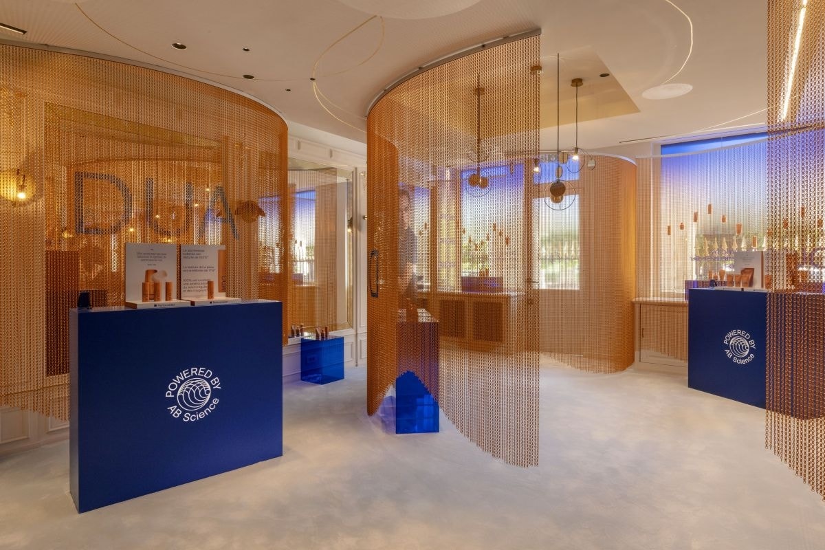 Un'immagine del pop up store Dua (courtesy Augustinus Bader)