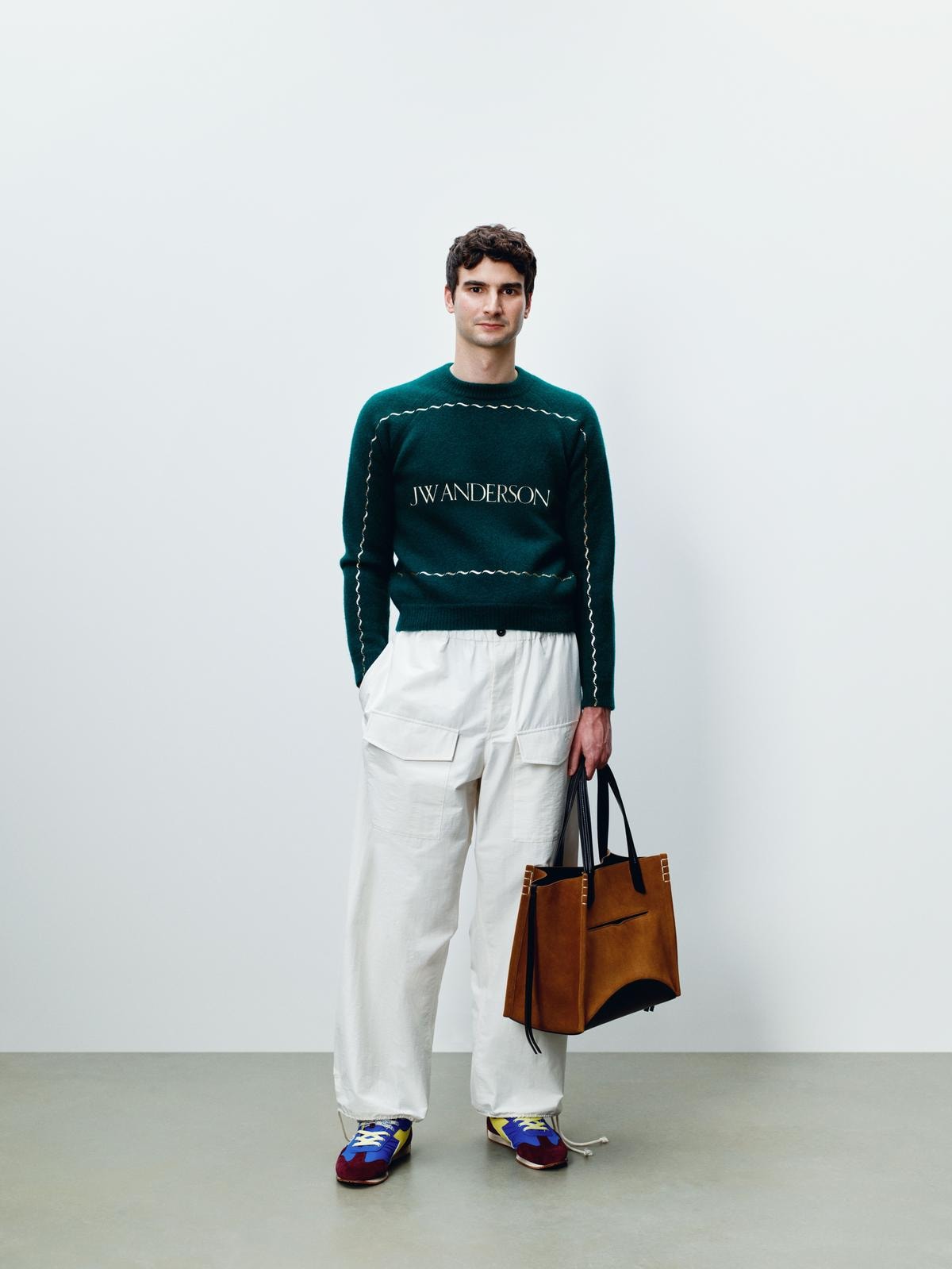 Un'immagine della campagna JW Anderson x Diadora (courtesy JW Anderson)