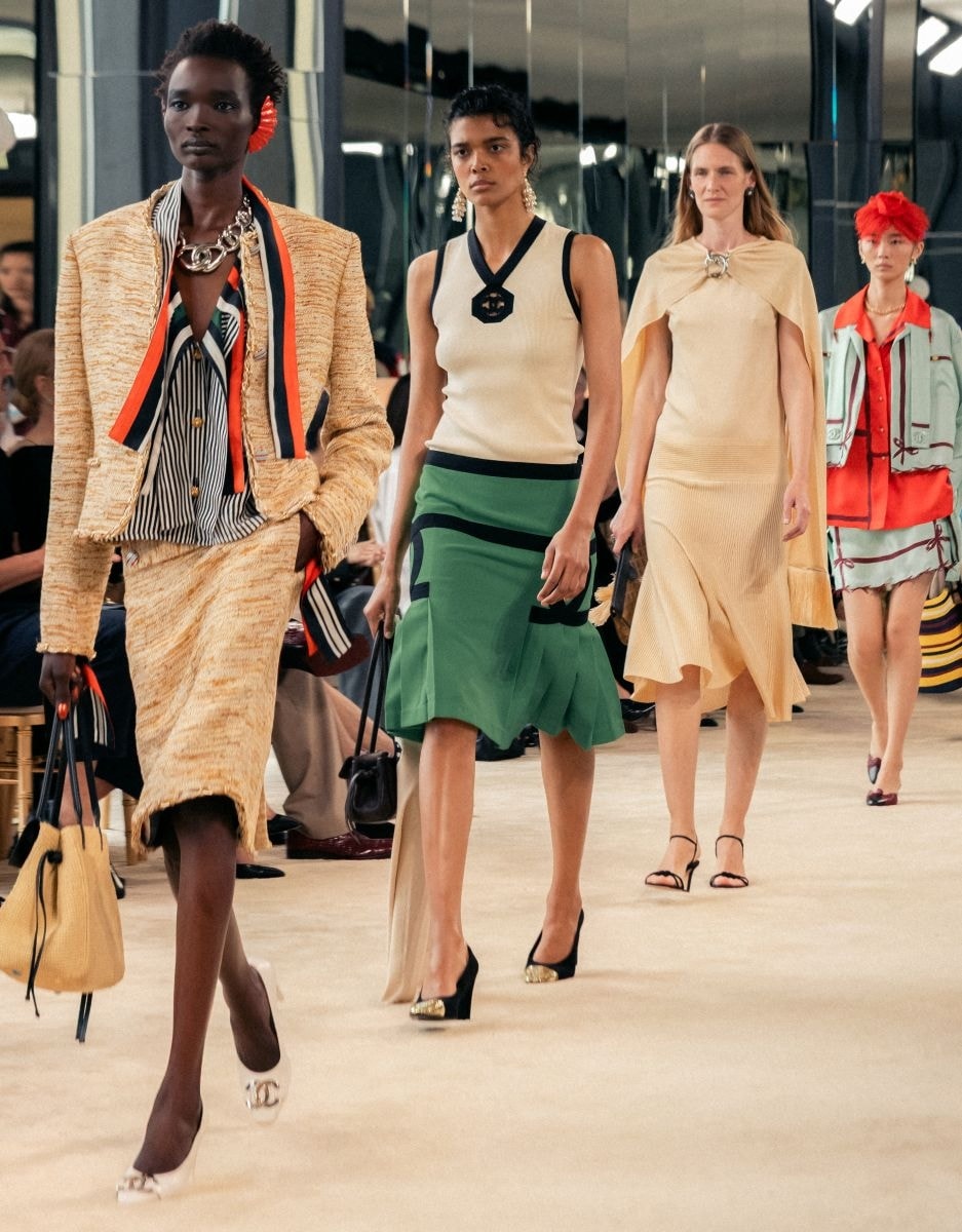 Alcuni look Chanel cruise 2026/27 (courtesy Chanel)