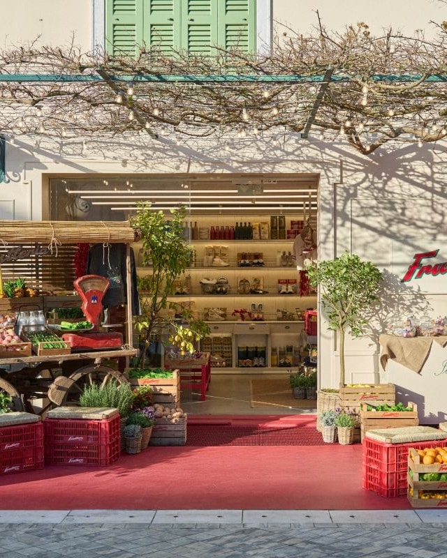 Un'immagine dell'esterno del concept store Golden Goose (courtesy Golden Goose)