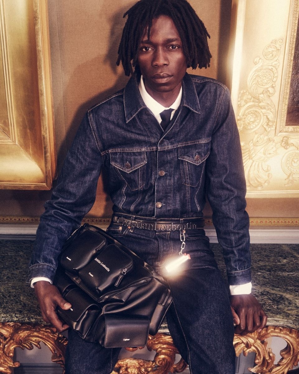 L'adv men fall-winter 2026 di Christian Louboutin (courtesy Christian Louboutin)