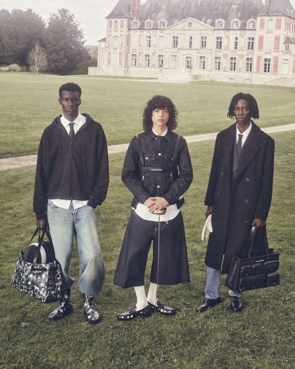 L'adv men fall-winter 2026 di Christian Louboutin (courtesy Christian Louboutin)