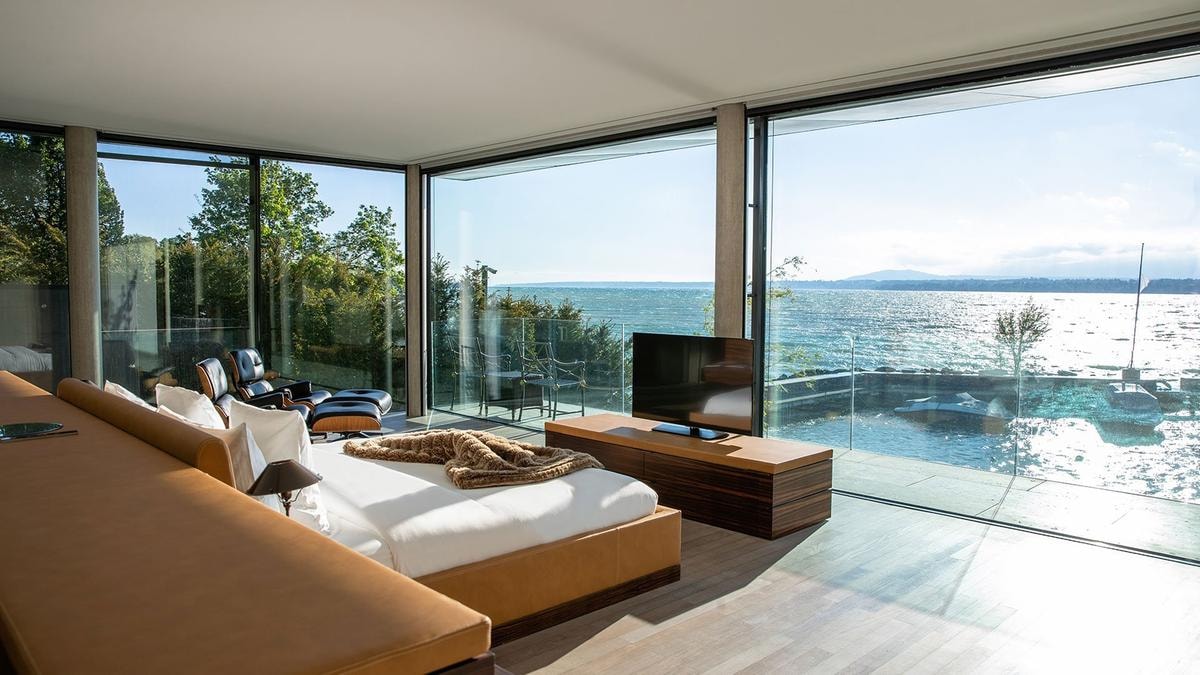 A Ginevra c’è un hotel che sembra un safari di lusso sul lago
