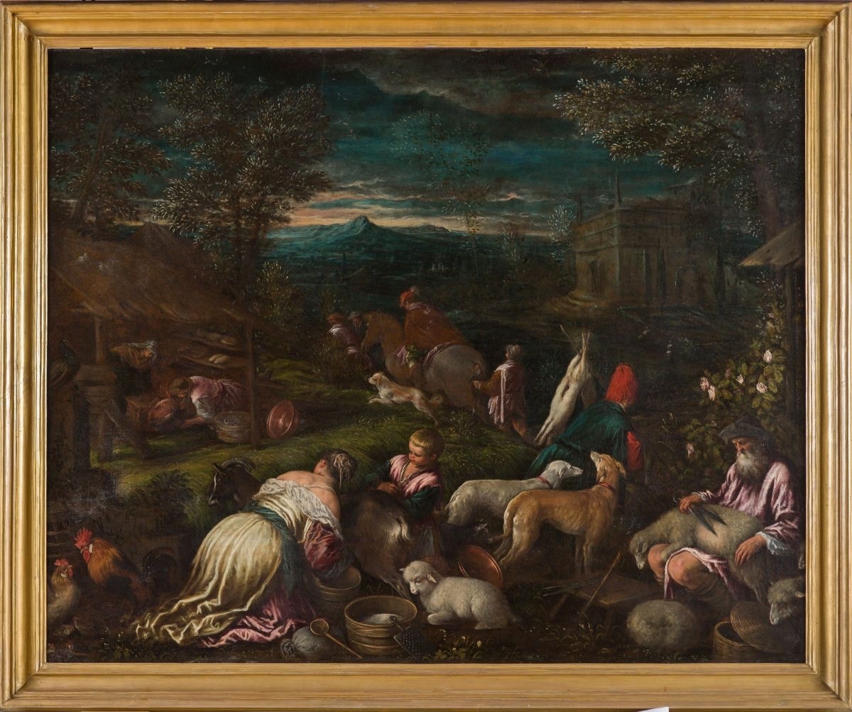 Il dipinto «Primavera» di Jacopo Bassano (courtesy Loro Piana)