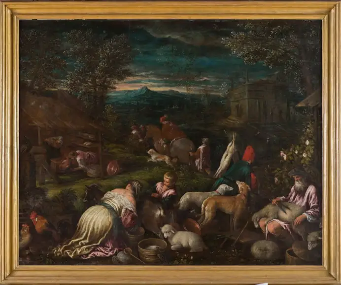 Il dipinto «Primavera» di Jacopo Bassano (courtesy Loro Piana)