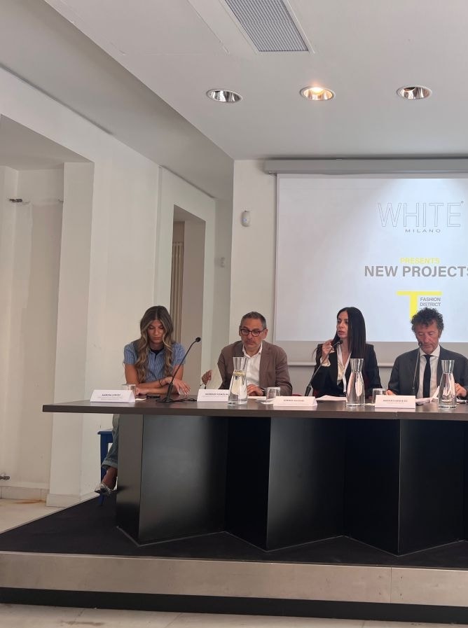 La conferenza stampa di White Milano (ph Annachiara Gaggino)