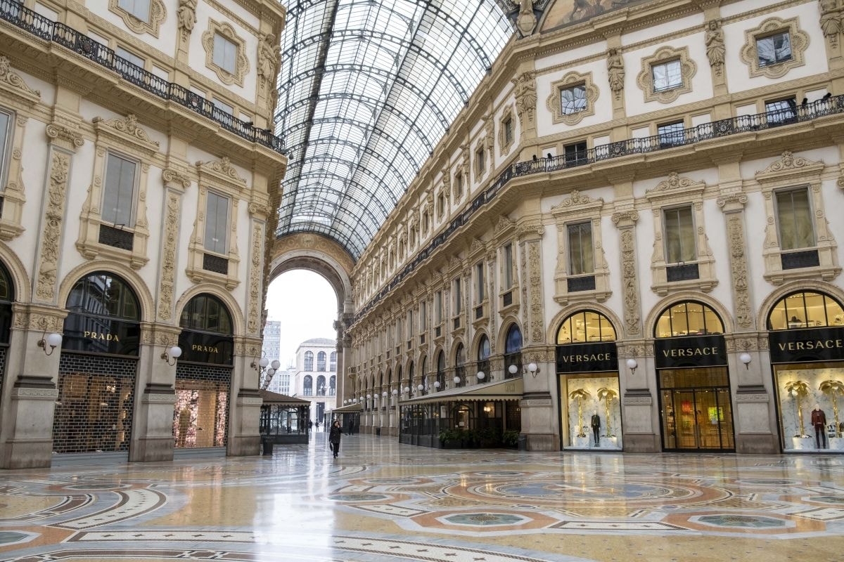 La Galleria Vittorio Emanuele II di Milano (ph Imagoeconomica)