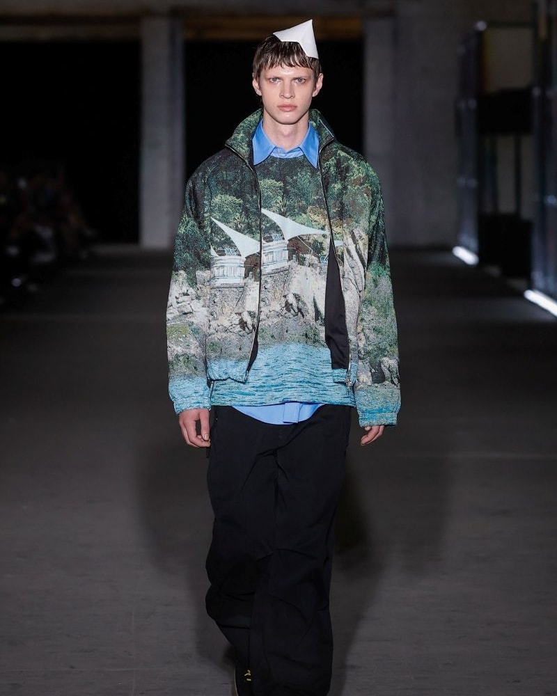 Un look Msgm spring-summer 2025 (courtesy Style capital)