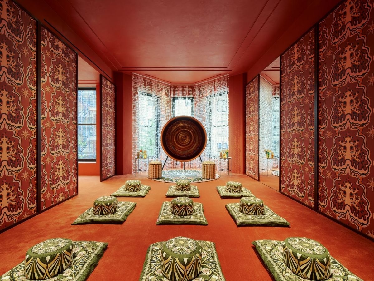 Lo spazio The light temple nel flagship La DoubleJ di New York (courtesy La DoubleJ)