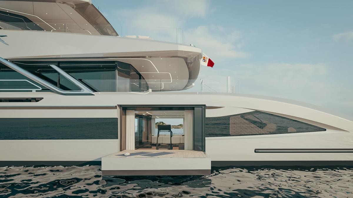 Non basta più guardare il mare: così i nuovi yacht cancellano il confine con l’acqua