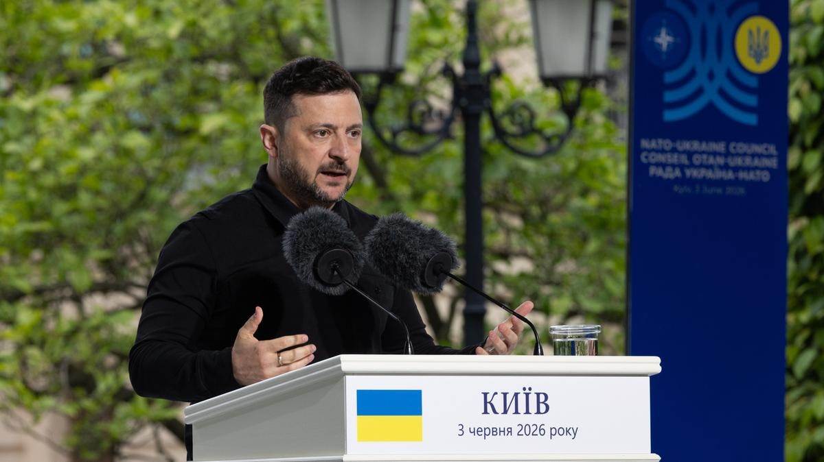 Volodymyr Zelensky, presidente ucraino