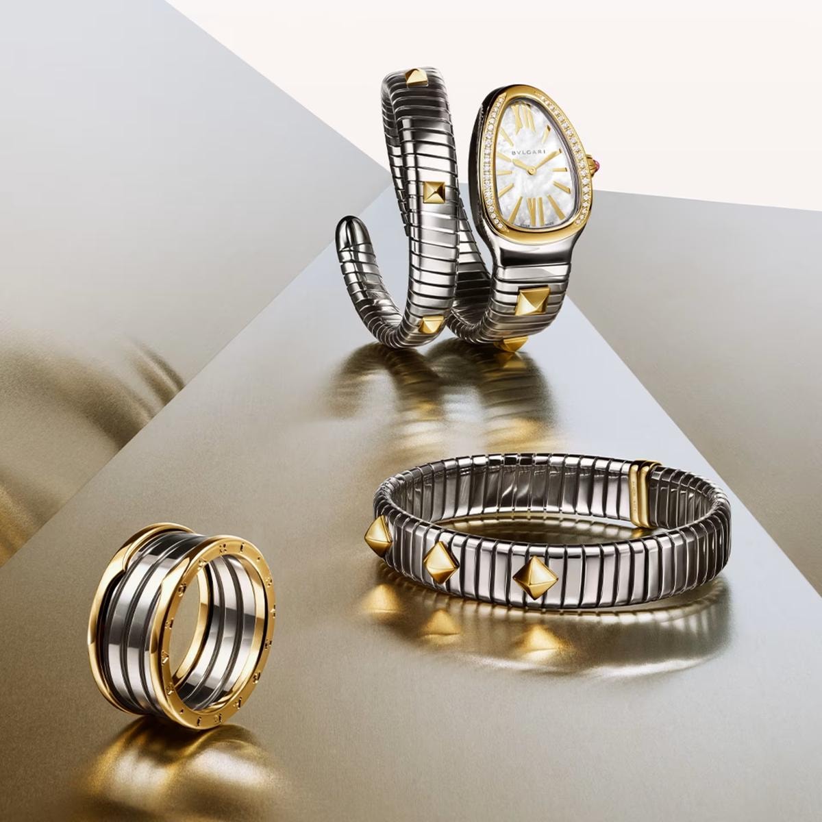 Bulgari riscopre la sua anima più audace: quando oro e acciaio diventano lusso contemporaneo