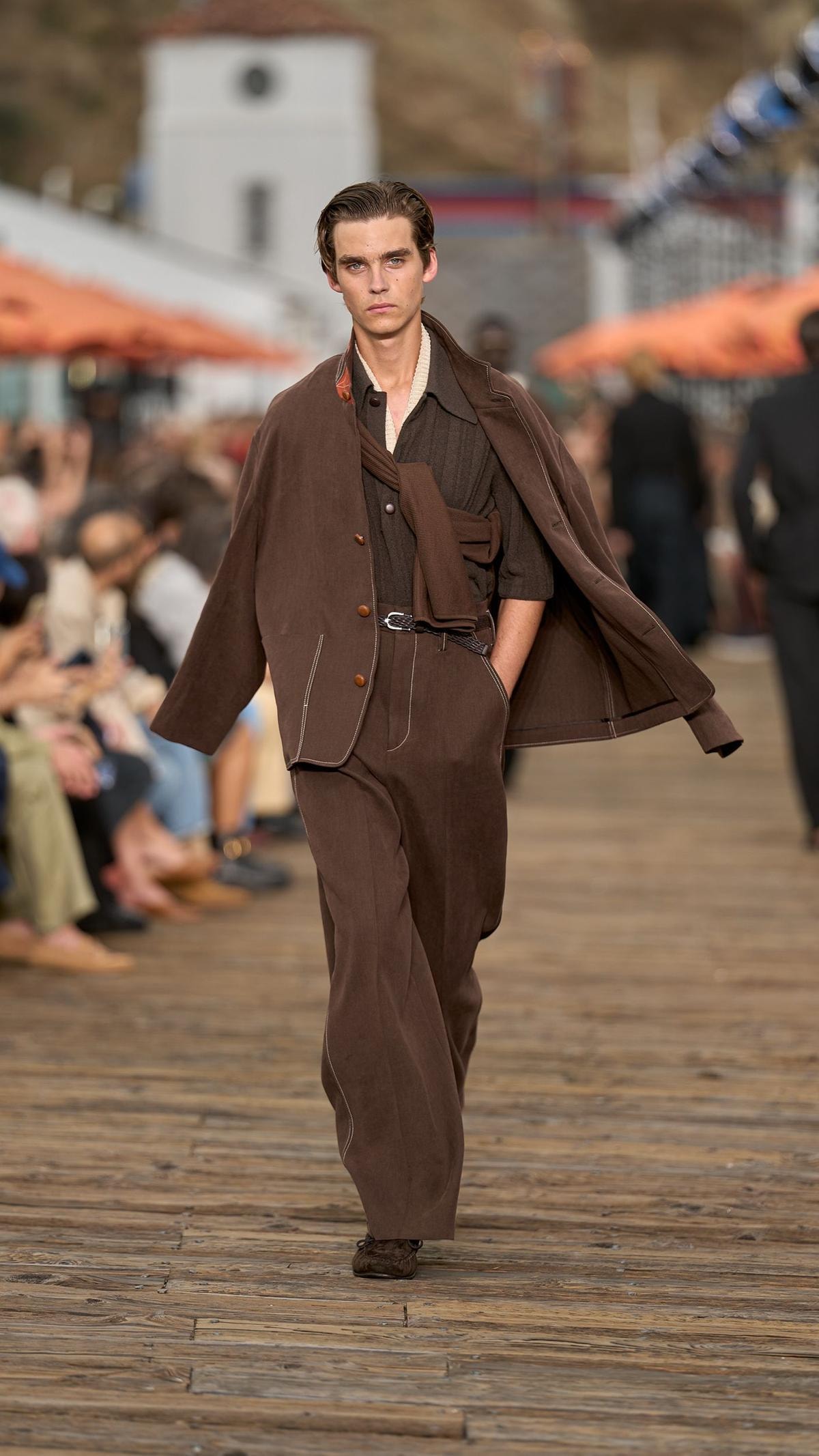 Un look Zegna spring-summer 2027 (ph Filippo Fior, courtesy Zegna)