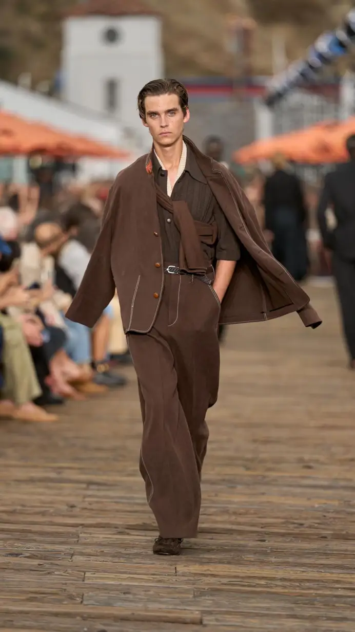 Un look Zegna spring-summer 2027 (ph Filippo Fior, courtesy Zegna)