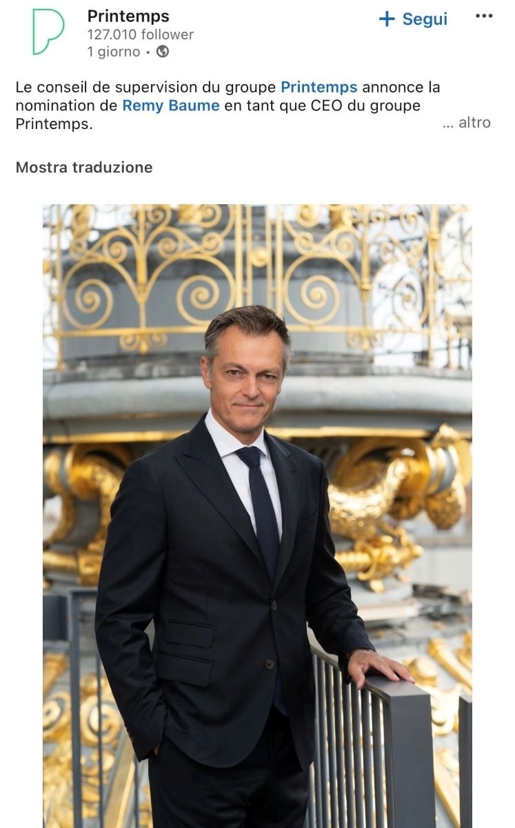 Rémy Baume (ph LinkedIn @printemps)