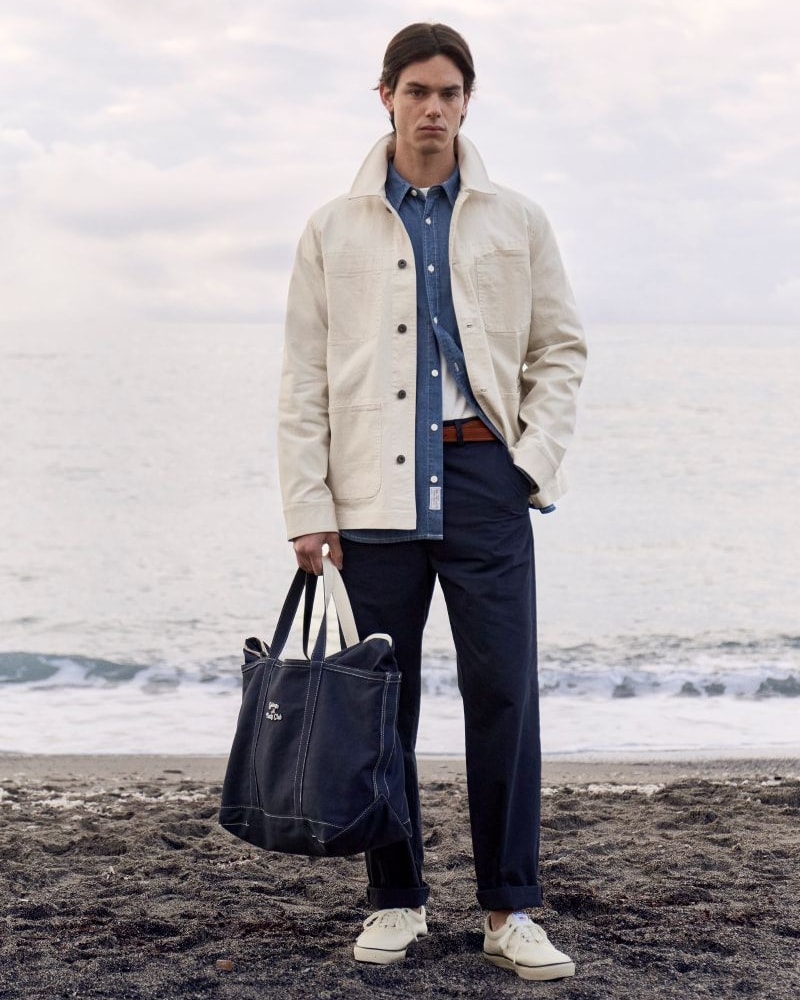 Un look Sebago spring-summer 2026 (courtesy Sebago)