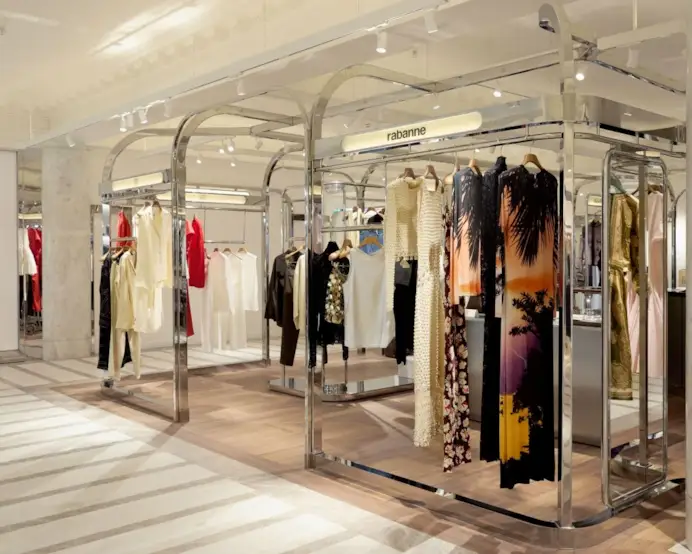 Un'immagine dell'International designer rooms di Harrods (courtesy Harrods)