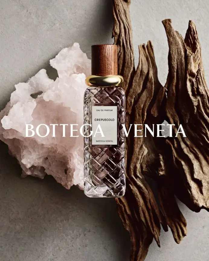 La fragranza Crepuscolo della collezione Alta di Bottega Veneta (courtesy Bottega Veneta)