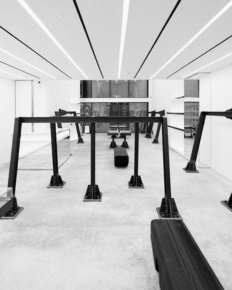 La boutique Rick Owens a Ibiza (courtesy Rick Owens)
