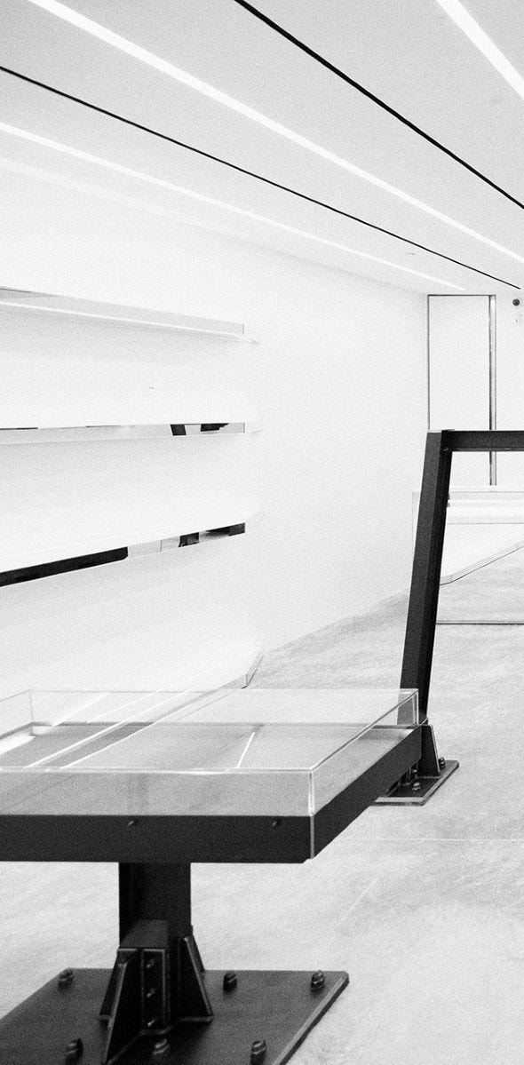 La boutique Rick Owens a Ibiza (courtesy Rick Owens)