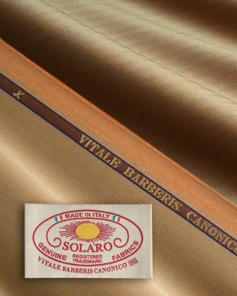 Un'immagine del tessuto Solaro prodotto da Vitale Barberis Canonico (courtesy Vitale Barberis Canonico)
