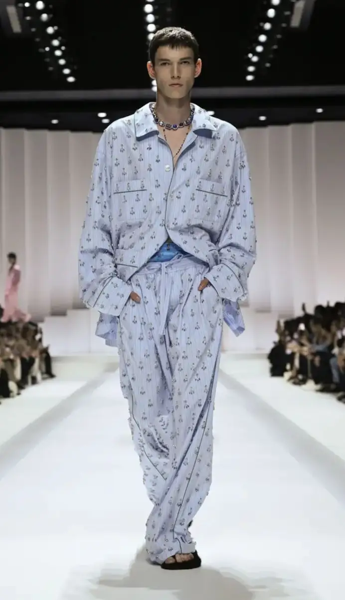 Un look Dolce&Gabbana spring-summer 2026 (courtesy Dolce&Gabbana)