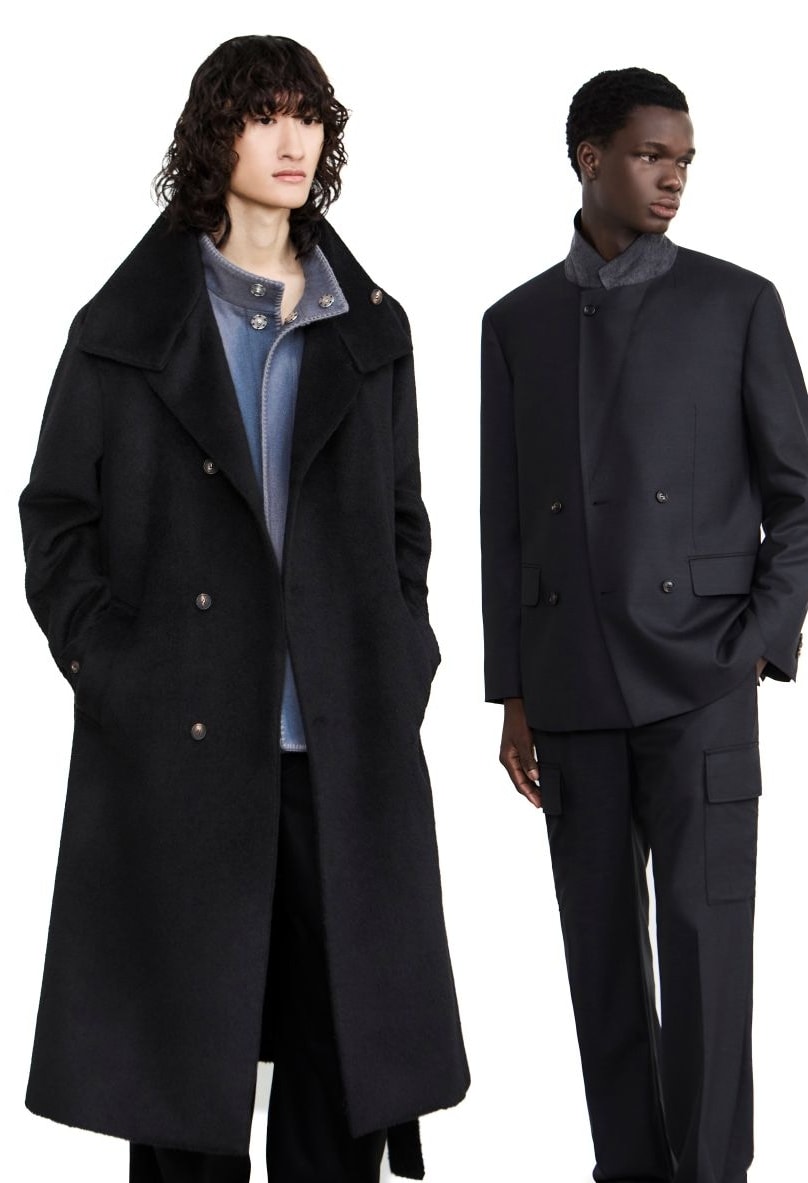 Due look JiyongKim per la fall-winter 2026/27(courtesy JiyongKim)