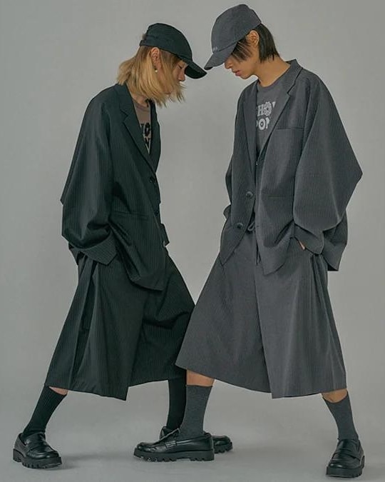 Un look Ajobyaj spring-summer 2027 (courtesy Code Korea)
