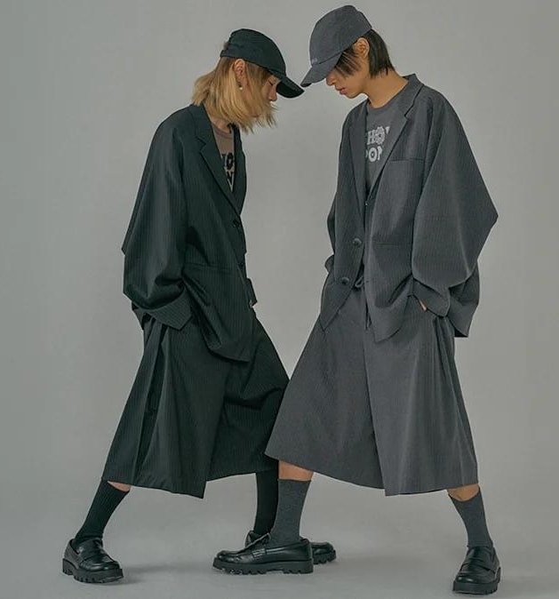 Un look Ajobyaj spring-summer 2027 (courtesy Code Korea)