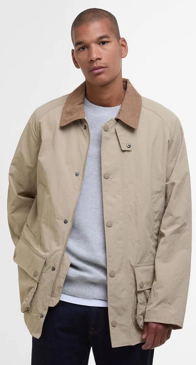 Un look Baracuta spring-summer 2027 (courtesy WP Lavori in corso)