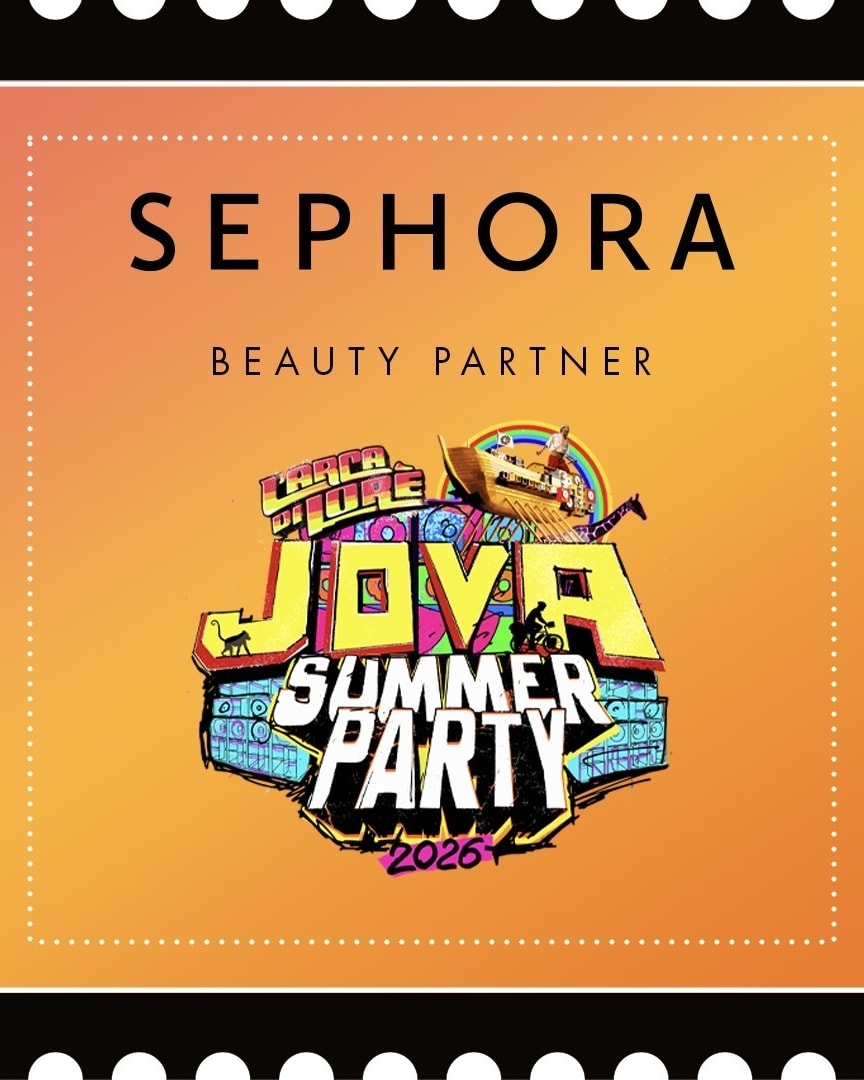 La locandina di Sephora x Jova summer party (courtesy Sephora)