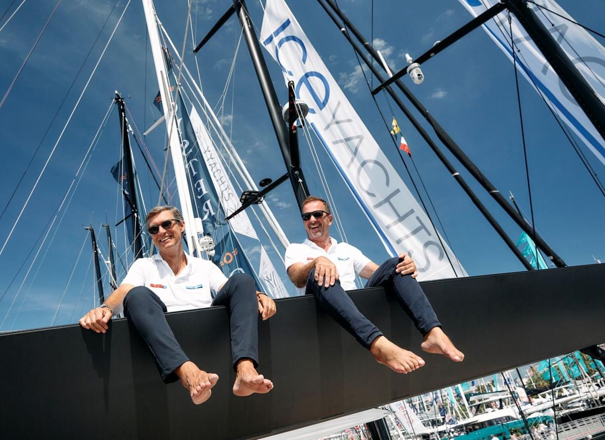 Da sinistra, Paolo Colurcio, fondatore di Corso mille e Marco Malgara, fondatore di Ice yachts (courtesy Corso mille)