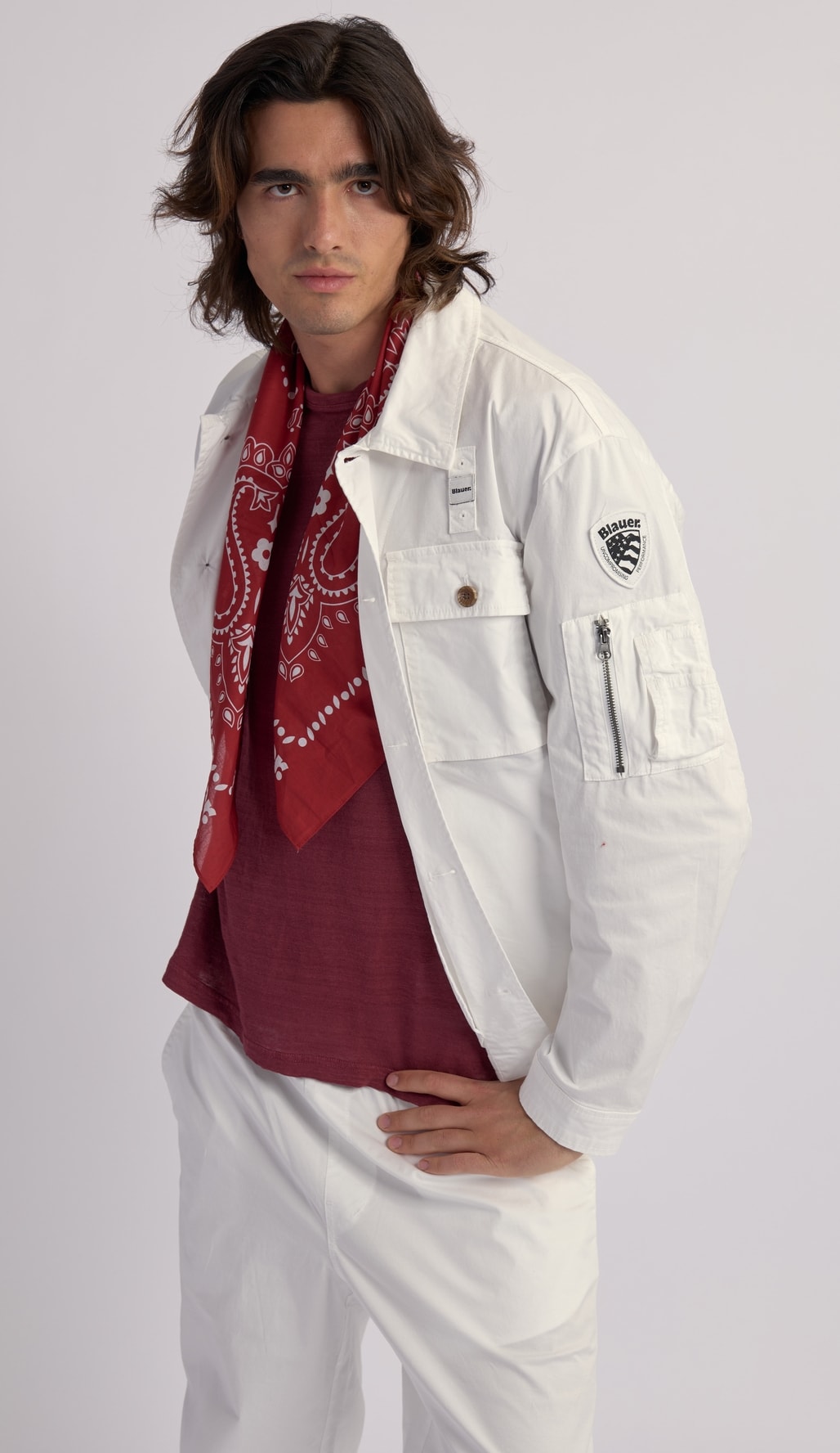 Un look della capsule Blauer Ht (courtesy Blauer)
