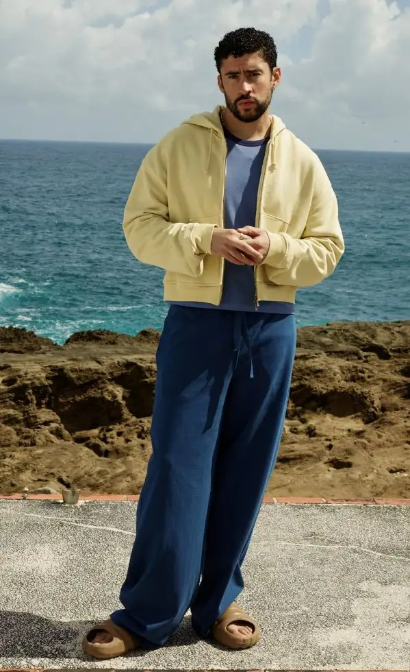Bad Bunny per Zara (ph Stillz/courtesy Zara)