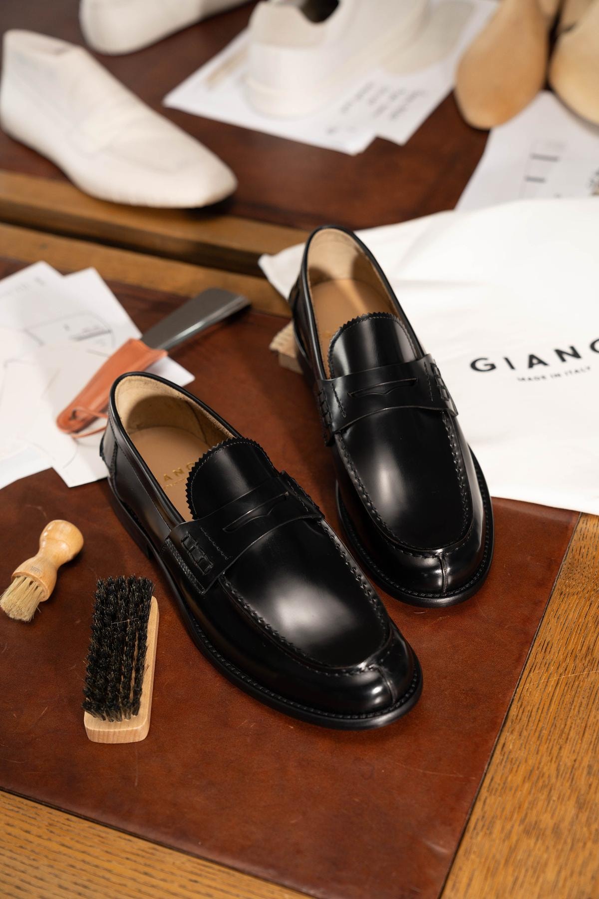Un'immagine delle scarpe Giano spring-summer 2027 (courtesy Giano)