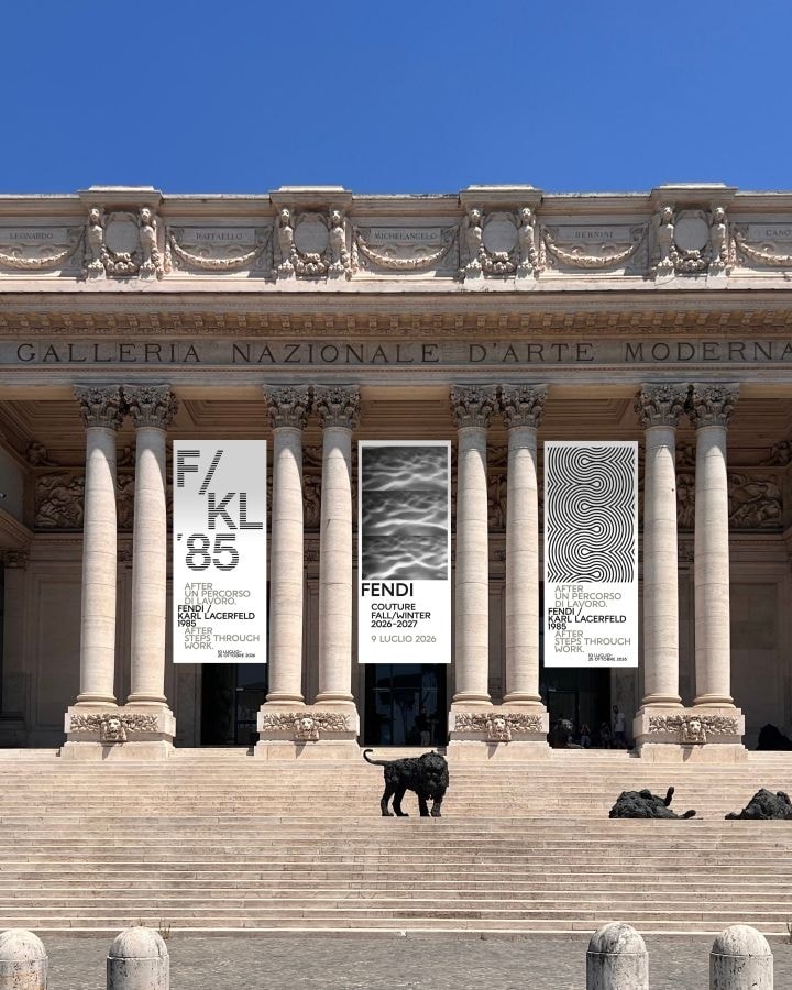 Fendi couture sfilerà a Roma il 9 luglio alla Gnamc, che dedica una mostra a Karl Lagerfeld