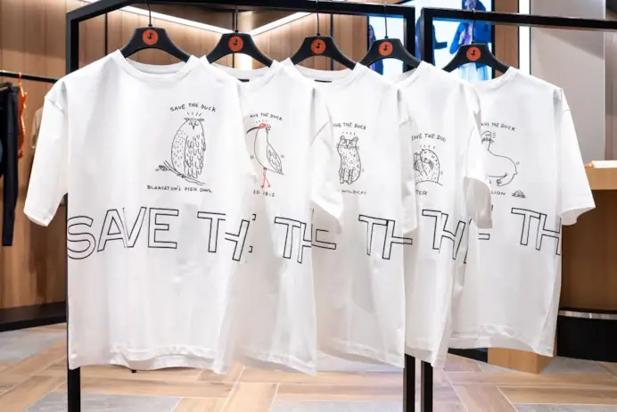 Lo collezione di Save the duck firmata da Koji Toyama (courtesy Save the duck)