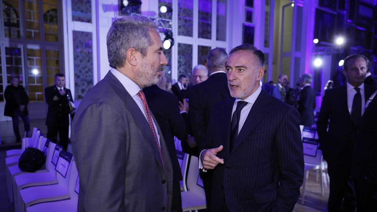 Da sinistra Pierroberto Folgiero ed Enrico Credendino