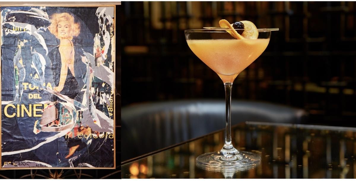 All’Eden di Roma si brinda ai 100 anni di Marilyn Monroe con un cocktail creato per lei e si esce con un’opera d’arte