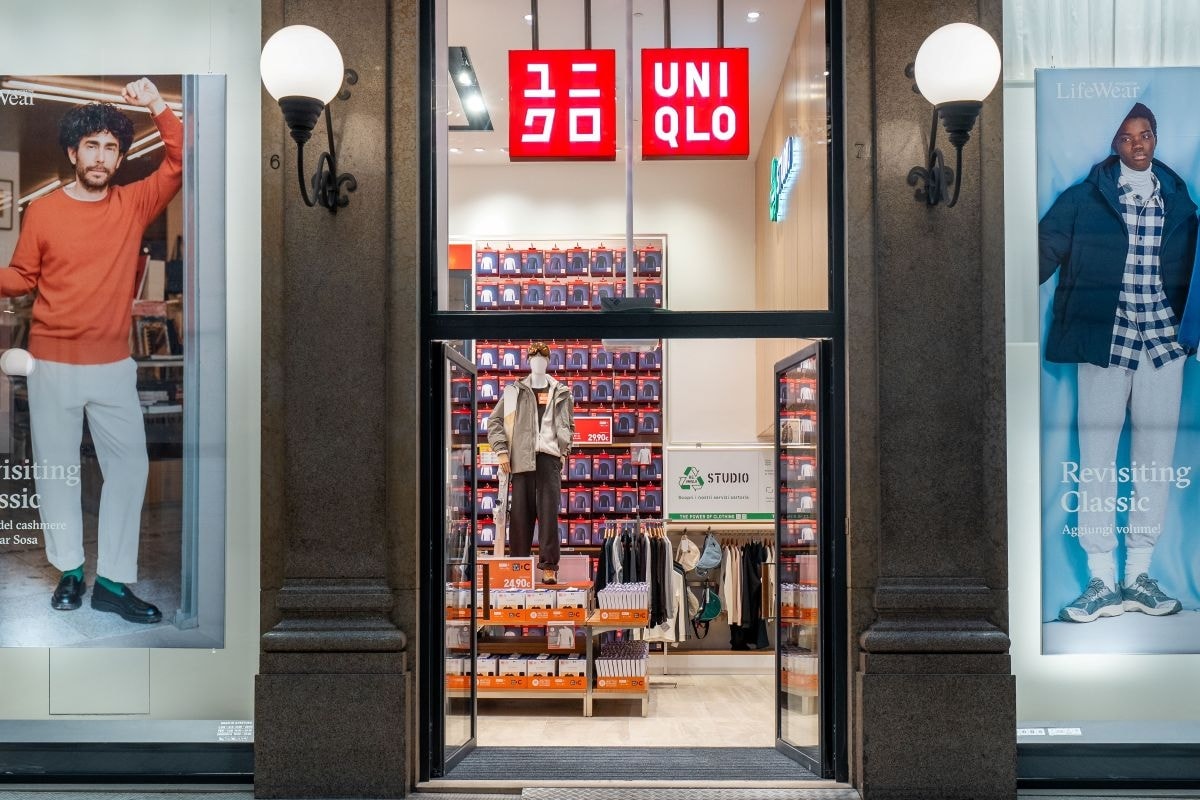 Un negozio Uniqlo (courtesy Fast retailing)