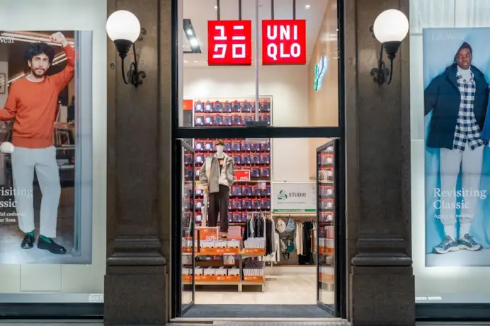 Un negozio Uniqlo (courtesy Fast retailing)
