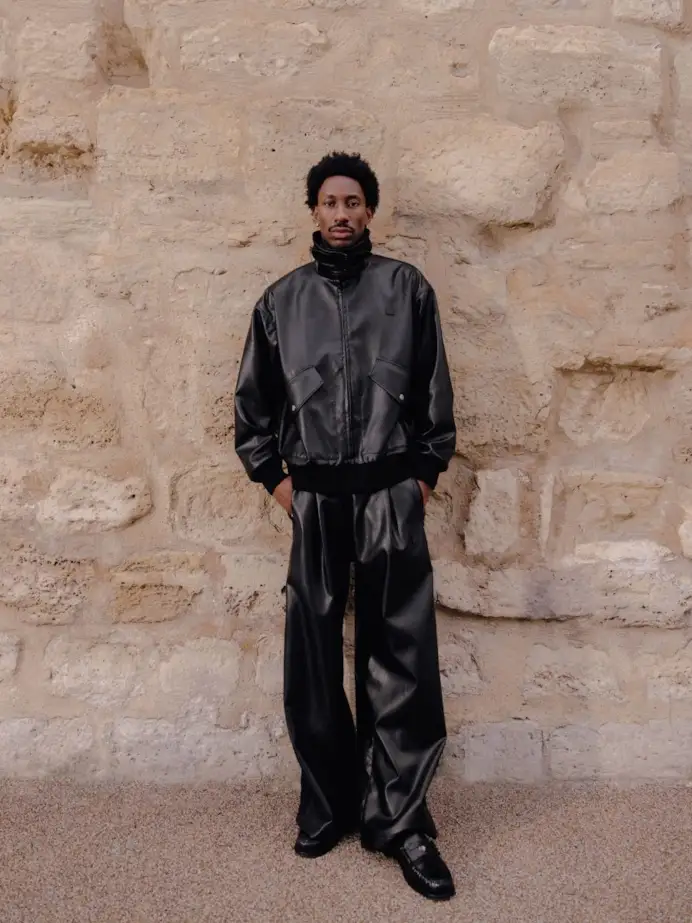 Un look Dsm Kei Ninomiya, special guest di Pitti uomo 110 (courtesy Pitti immagine/Dsm)