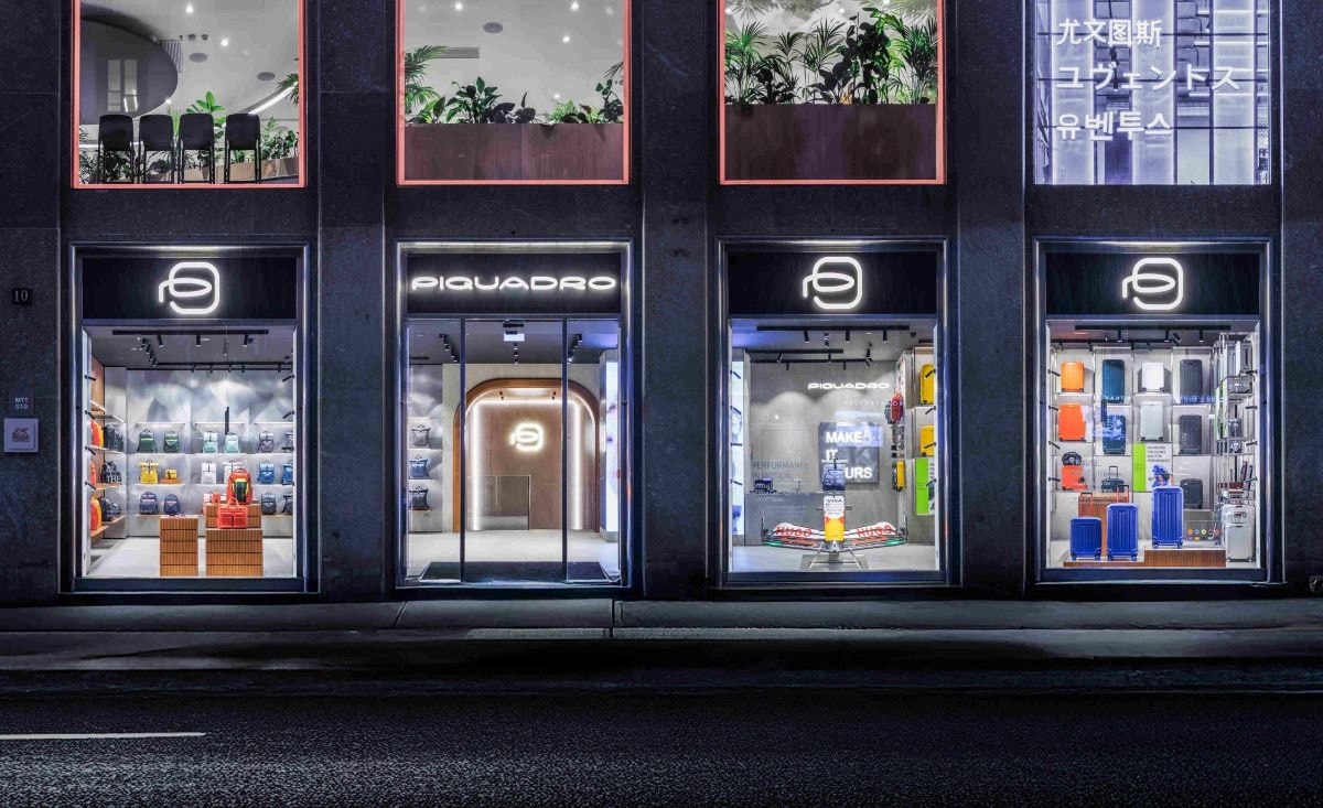 Il flagship store di Piquadro a Milano (courtesy Piquadro)
