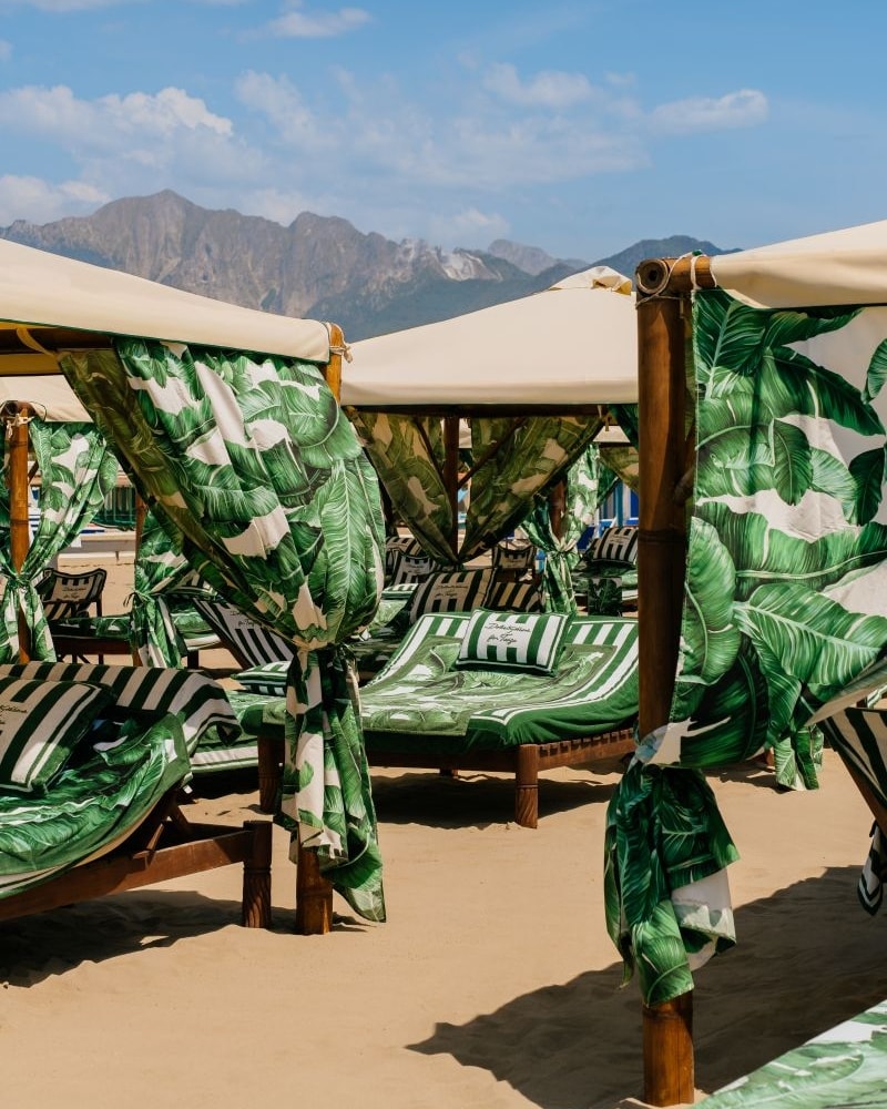 Una foto del Twiga beach club (courtesy Dolce&Gabbana)