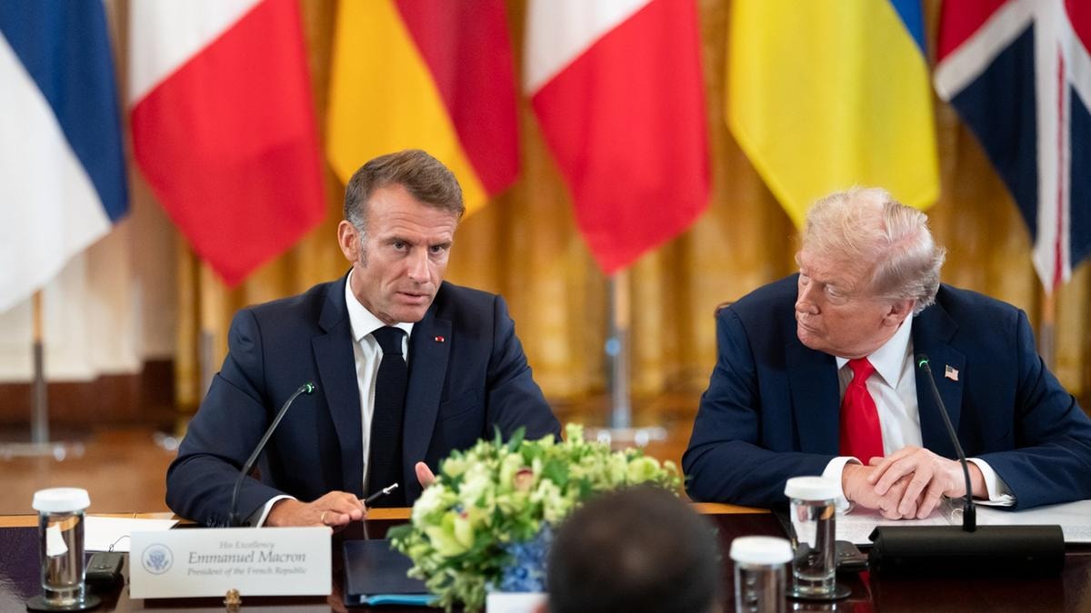 Emmanuel Macron e Donald Trump