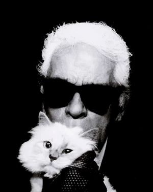 Karl Lagerfeld (ph Sotheby's official website)