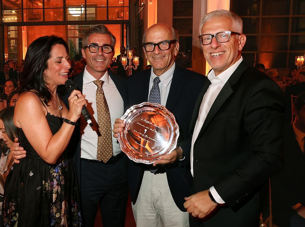 Un momento del Gala dinner del Centro di Firenze per la moda italiana (courtesy Cfmi)