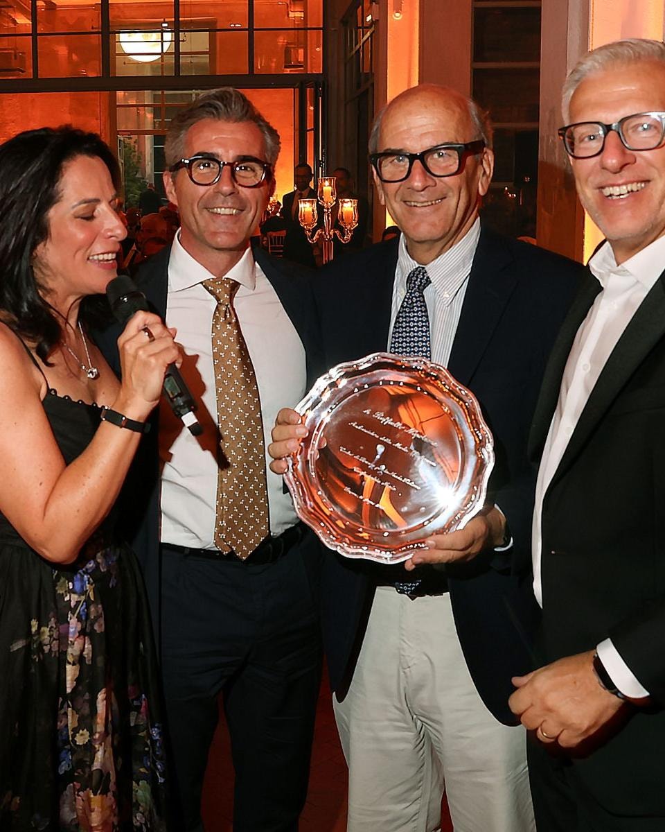 Un momento del Gala dinner del Centro di Firenze per la moda italiana (courtesy Cfmi)