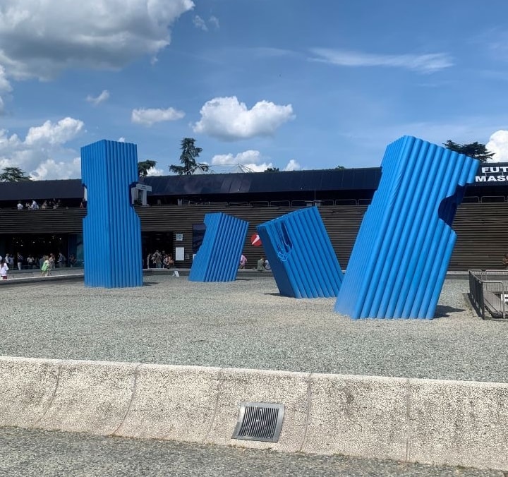 L'installazione di Pitti uomo (courtesy Pitti immagine)